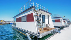 Geiseltalsee Hausboot - Floating House - Hausboot Junior